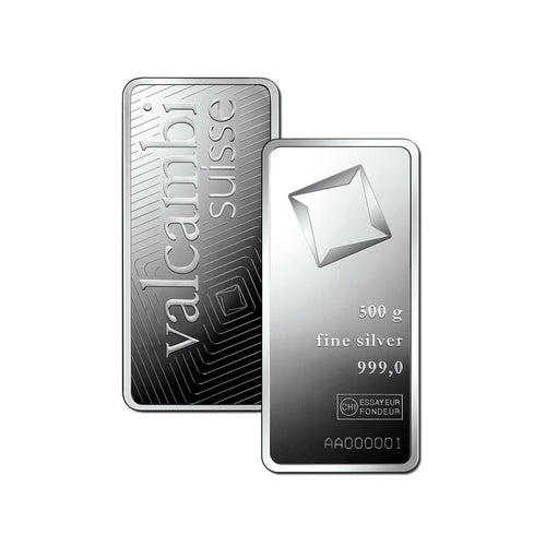 Valcambi Silver Bars