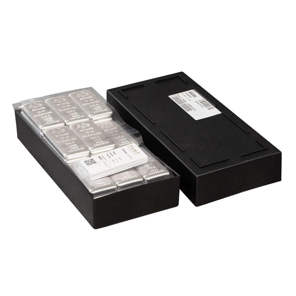 PAMP Silver Cast Bar - 10 oz