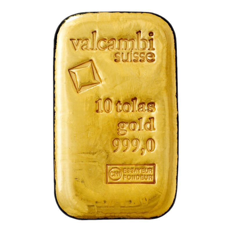 فالكامبي 10 تولات Au 999 Gold Cast Bar