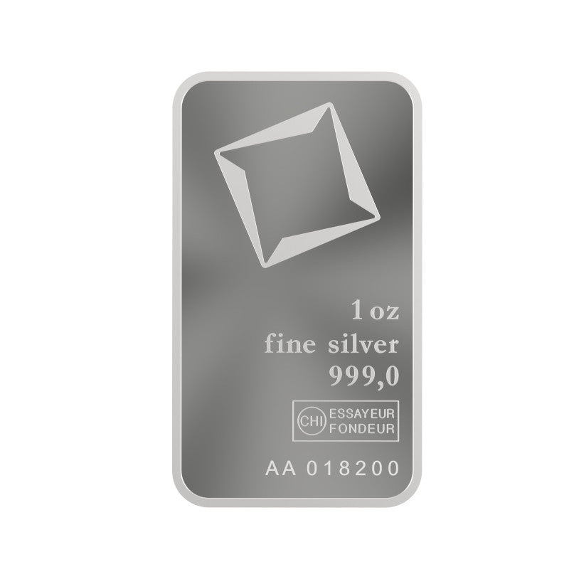 Valcambi Minted 1 oz Ag 999 Silver Bar