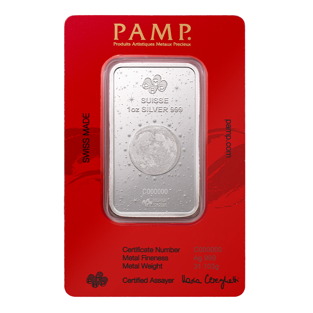 PAMP 2025 Lunar Year of the Snake - Legend of the White Snake 1oz Silver Bar