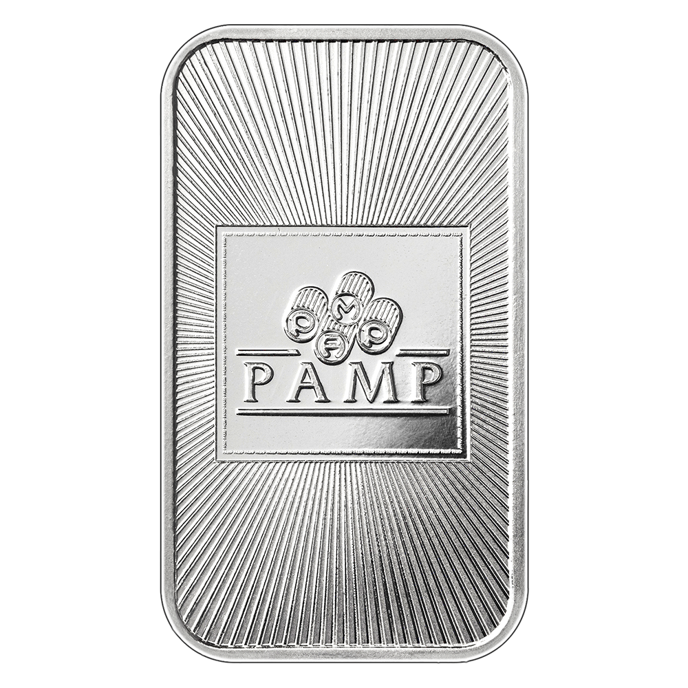 PAMP 999.0 Pure 1oz Silver Bar