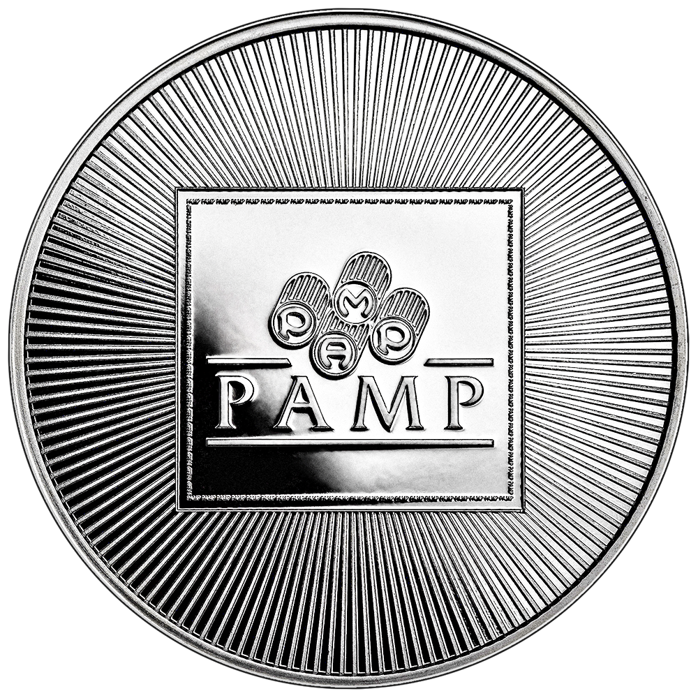PAMP 999.0 Pure 1oz Zîv Round