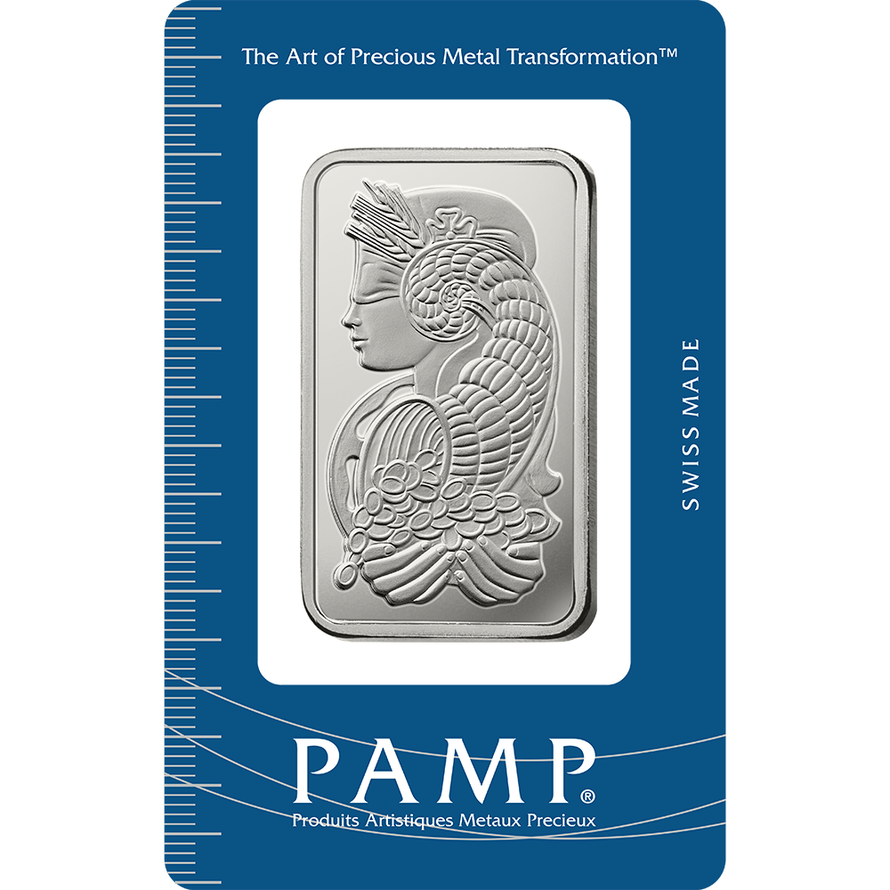 PAMP Fortuna Silver Minted Bar - 1oz